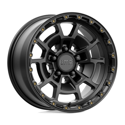 KMC KM718 SUMMIT Satin Black 17x8.5 0 5x127mm 71.5mm