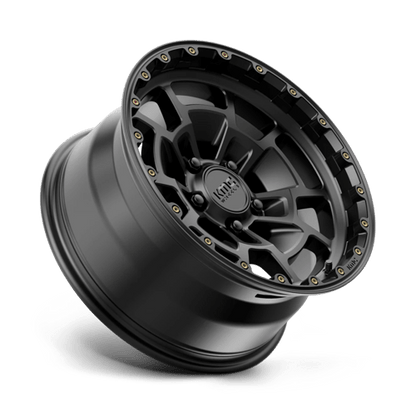KMC KM718 SUMMIT Satin Black 17x8.5 0 5x127mm 71.5mm