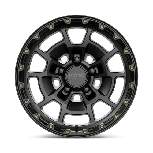 KMC KM718 SUMMIT Satin Black 17x8.5 0 5x127mm 71.5mm