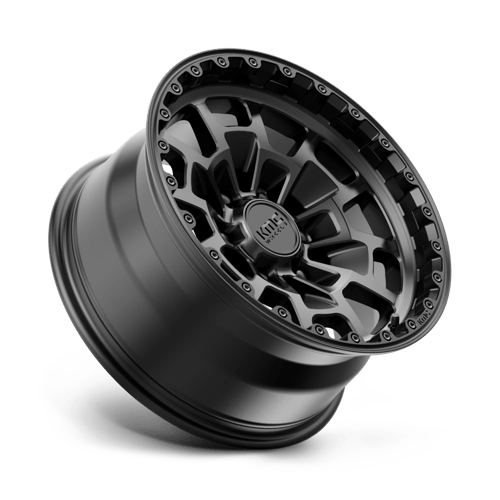 KMC KM718 SUMMIT Satin Black W/ Gray Tint 17x8.5 0 6x135mm 87.1mm
