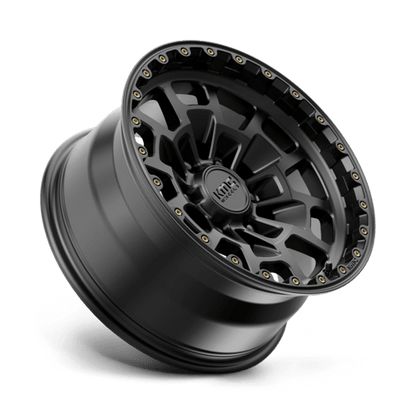 KMC KM718 SUMMIT Satin Black 17x8.5 0 6x135mm 87.1mm