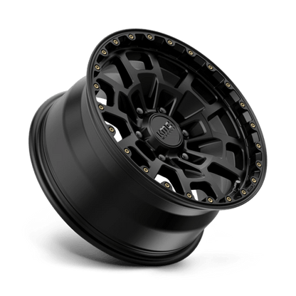 KMC KM718 SUMMIT Satin Black 17x8.5 +18 6x139.7mm 106.1mm