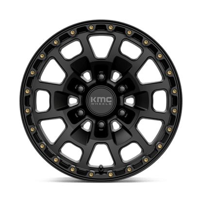 KMC KM718 SUMMIT Satin Black 17x8.5 +18 6x139.7mm 106.1mm
