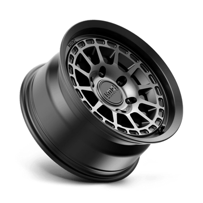 KMC KM719 CANYON Satin Black W/ Gray Tint 16x8 0 6x139.7mm 106.1mm