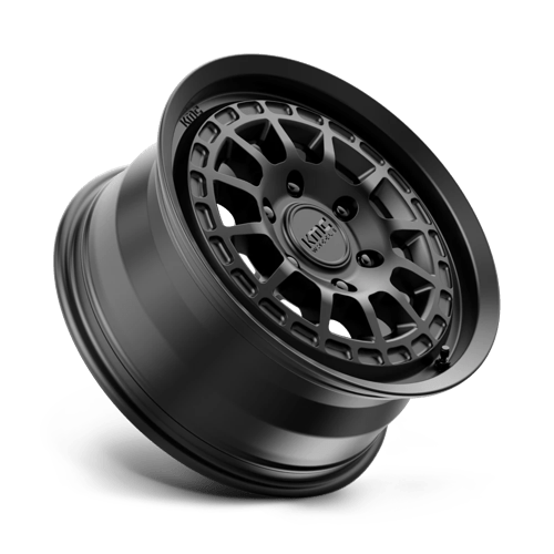 KMC KM719 CANYON Satin Black 17x8 +35 6x139.7mm 100.3mm