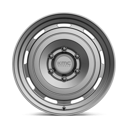 KMC KM720 ROSWELL Matte Anthracite 17x8.5 +18 6x139.7mm 106.1mm