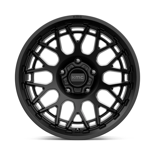 KMC KM722 TECHNIC Satin Black 17x8.5 0 5x127mm 71.5mm
