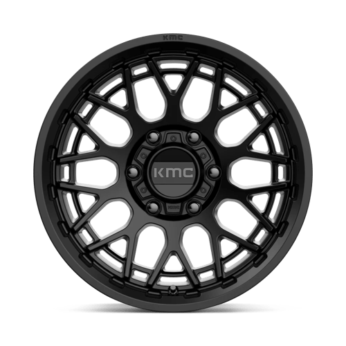 KMC KM722 TECHNIC Satin Black 17x8.5 0 6x139.7mm 106.1mm