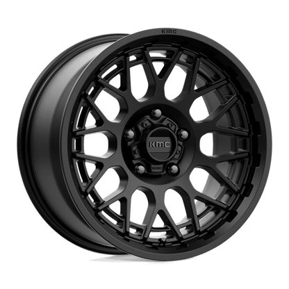 KMC KM722 TECHNIC Satin Black 17x8.5 +18 5x127mm 71.5mm
