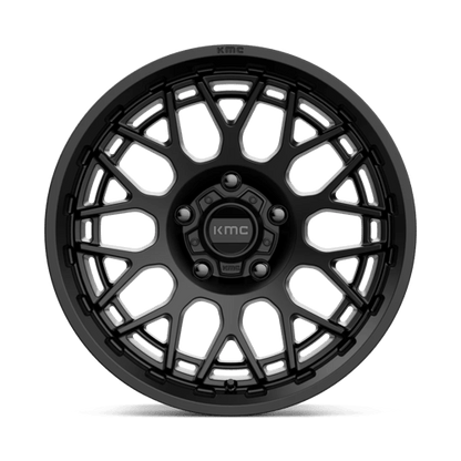 KMC KM722 TECHNIC Satin Black 17x8.5 +18 5x127mm 71.5mm
