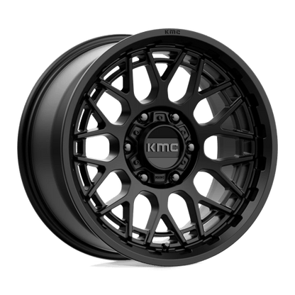 KMC KM722 TECHNIC Satin Black 17x8.5 +18 6x139.7mm 106.1mm