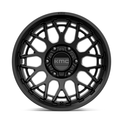 KMC KM722 TECHNIC Satin Black 17x8.5 +18 6x120mm 66.9mm