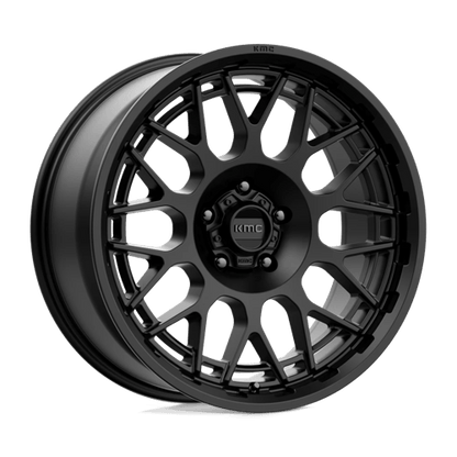 KMC KM722 TECHNIC Satin Black 20x9 +18 5x150mm 110.1mm