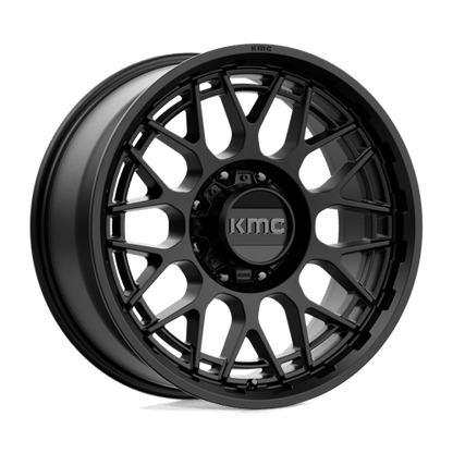 KMC KM722 TECHNIC Satin Black 20x9 +18 8x180mm 124.2mm
