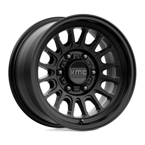 KMC KM724 IMPACT OL Satin Black 17x9 -12 5x127mm 71.5mm