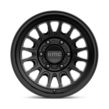 KMC KM724 IMPACT OL Satin Black 17x9 -12 5x127mm 71.5mm