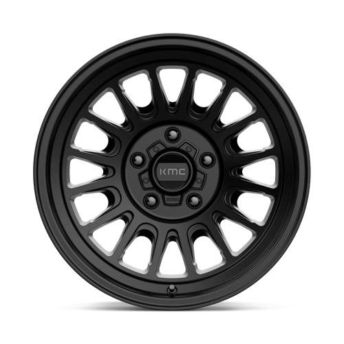 KMC KM724 IMPACT OL Satin Black 17x8.5 0 5x127mm 71.5mm