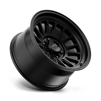 KMC KM724 IMPACT OL Satin Black 17x8.5 0 6x120mm 66.9mm