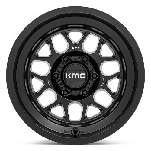 KMC KM725 TERRA Satin Black 17x9 -38 6x139.7mm 106.1mm