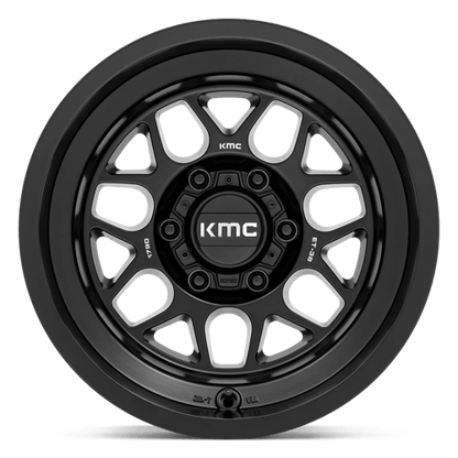 KMC KM725 TERRA Satin Black 17x9 -38 6x139.7mm 106.1mm