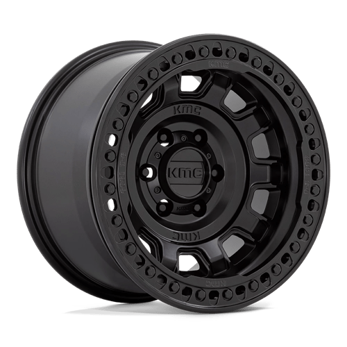 KMC KM236 TANK BEADLOCK Satin Black 17x9 -38 8x170mm 125.1mm