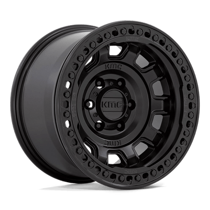 KMC KM236 TANK BEADLOCK Satin Black 17x9 -38 8x165.1mm 125.1mm