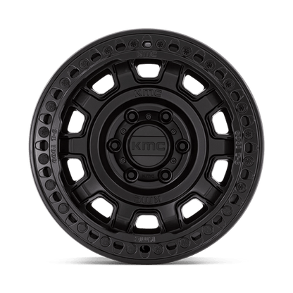KMC KM236 TANK BEADLOCK Satin Black 17x9 -38 8x165.1mm 125.1mm