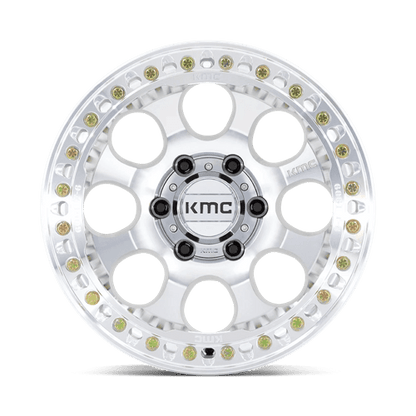 KMC KM237 RIOT BEADLOCK Machined 17x9 -12 Custom 72.6mm