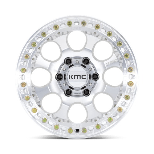 KMC KM237 RIOT BEADLOCK Machined 17x8.5 0 6x139.7mm 108mm