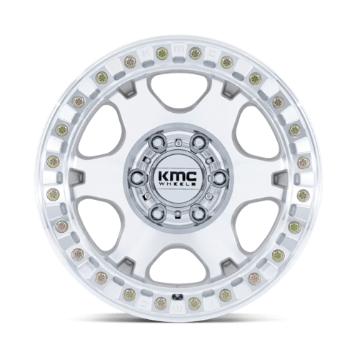 KMC KM238 VI BEADLOCK Machined 17x9 +1 6x135mm 87.1mm