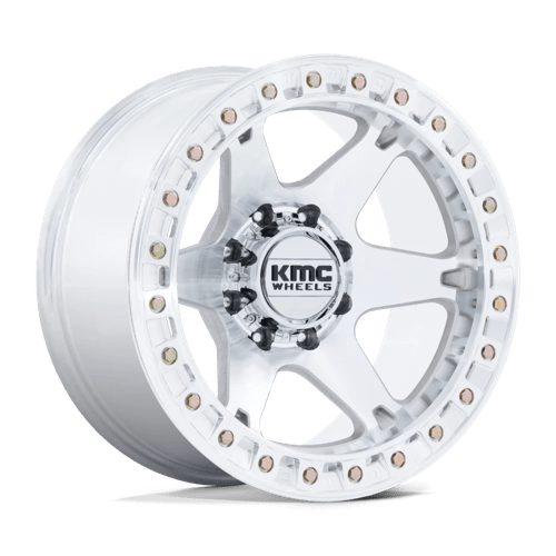 KMC KM238 VI BEADLOCK Machined 20x10 -48 6x139.7mm 108mm