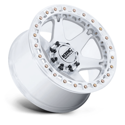 KMC KM238 VI BEADLOCK Machined 20x10 -48 6x139.7mm 108mm
