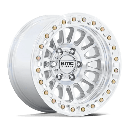 KMC KM239 IMPACT BEADLOCK Machined 17x9 -12 5x127mm 71.5mm