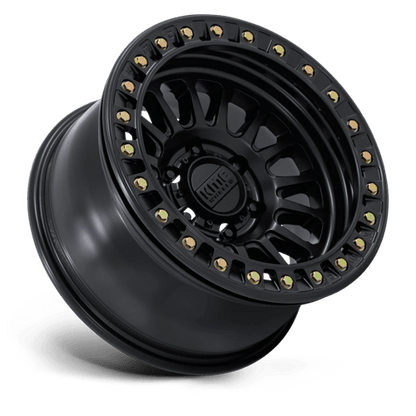 KMC KM239 IMPACT BEADLOCK Matte Black 17x9 +1 5x127mm 71.5mm