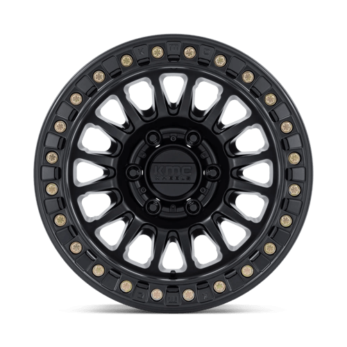KMC KM239 IMPACT BEADLOCK Matte Black 17x9 +1 5x127mm 71.5mm