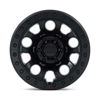 KMC KM241 E25 BEADLOCK Blackout 17x9 -12 6x135mm 87.1mm