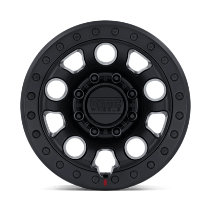 KMC KM241 E25 BEADLOCK Blackout 17x9 -12 8x165.1mm 125.1mm