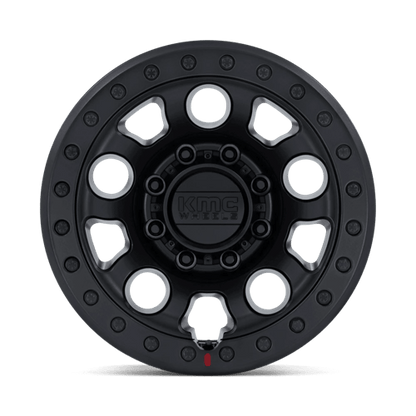 KMC KM241 E25 BEADLOCK Blackout 17x9 -38 8x165.1mm 125.1mm