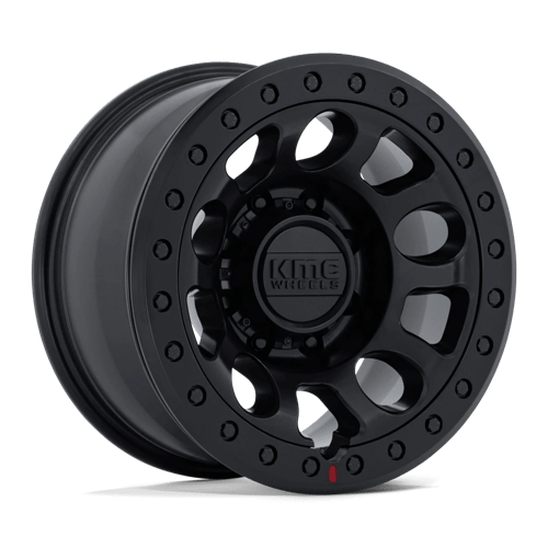 KMC KM241 E25 BEADLOCK Blackout 17x9 +1 8x165.1mm 125.1mm