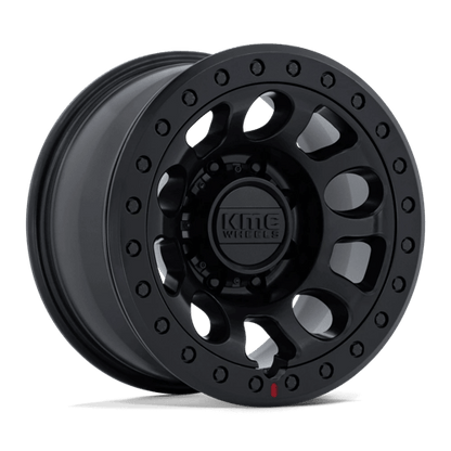 KMC KM241 E25 BEADLOCK Blackout 17x9 +1 8x170mm 125.1mm