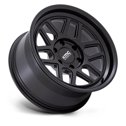 KMC KM446 MESA FORGED MONOBLOCK Satin Black 18x9 -12 6x139.7mm 106.1mm