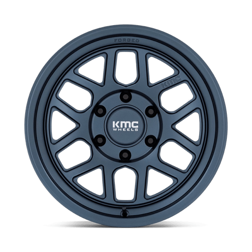 KMC KM446 MESA FORGED MONOBLOCK Metallic Blue 17x8.5 -10 6x139.7mm 106.1mm