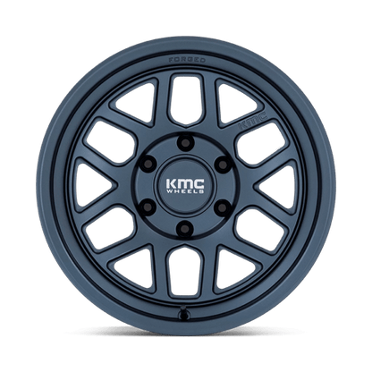 KMC KM446 MESA FORGED MONOBLOCK Metallic Blue 17x8.5 -10 6x139.7mm 106.1mm