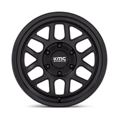 KMC KM446 MESA FORGED MONOBLOCK Satin Black 17x8.5 0 6x135mm 87.1mm