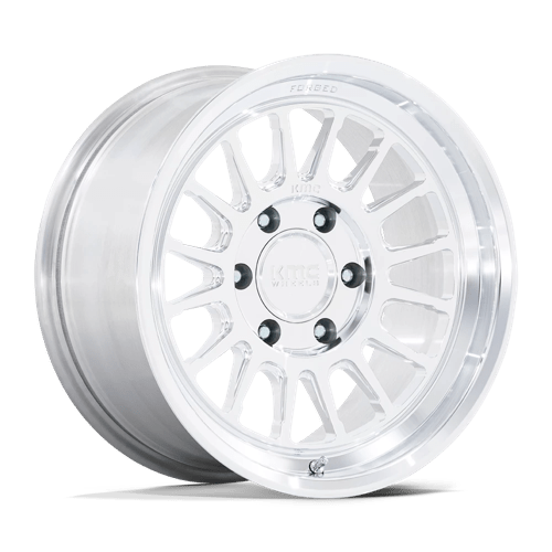KMC KM447 IMPACT FORGED MONOBLOCK Raw Machined 18x9 -12 6x135mm 87.1mm