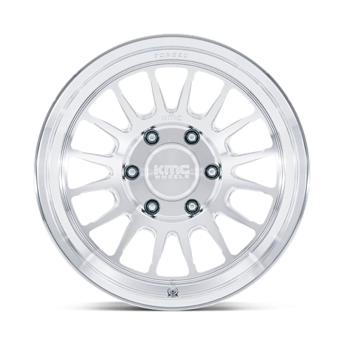 KMC KM447 IMPACT FORGED MONOBLOCK Raw Machined 17x8.5 0 6x135mm 87.1mm