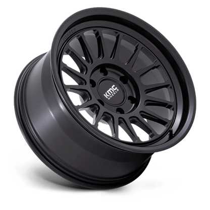 KMC KM447 IMPACT FORGED MONOBLOCK Satin Black 17x8.5 0 6x135mm 87.1mm