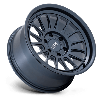 KMC KM447 IMPACT FORGED MONOBLOCK Metallic Blue 18x9 0 6x135mm 87.1mm
