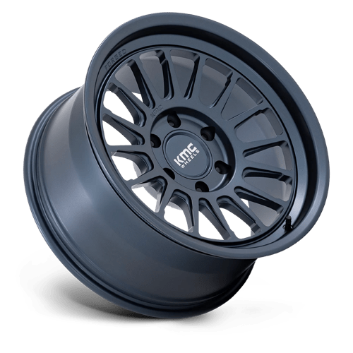 KMC KM447 IMPACT FORGED MONOBLOCK Metallic Blue 17x8.5 0 6x135mm 87.1mm