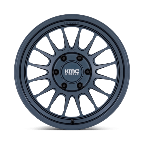 KMC KM447 IMPACT FORGED MONOBLOCK Metallic Blue 17x8.5 0 6x135mm 87.1mm